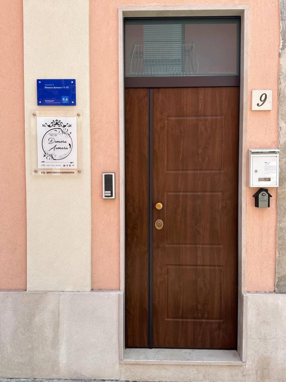 Dimora Asmara 11 15 Lejlighed Brindisi Eksteriør billede